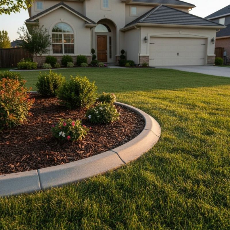 Landscape Curbing Installation
